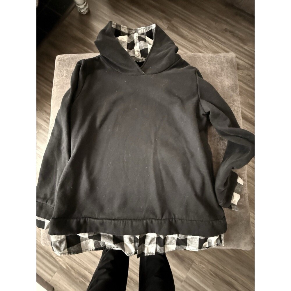 EA Selection Buffalo Plaid Hoodie Women's Size L